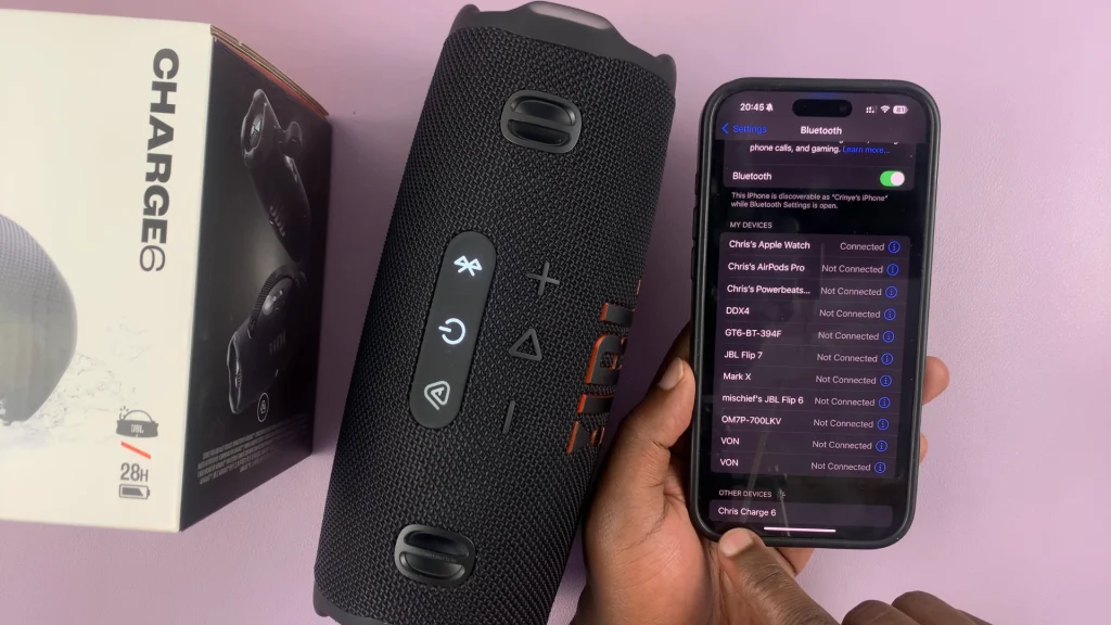 How To Pair Renamed JBL Charge 6