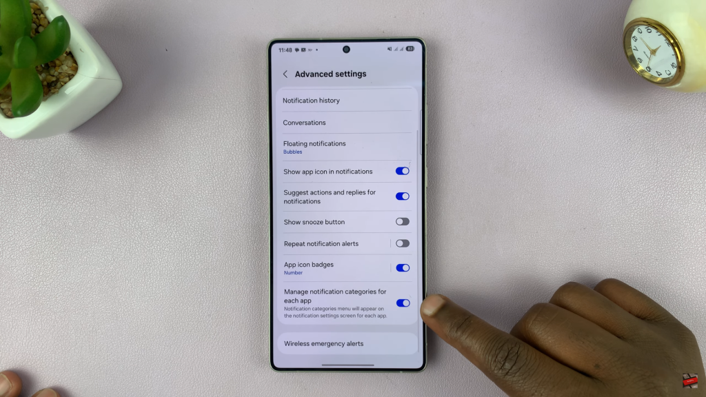 How To Change Message Notification Sound On Samsung Galaxy S25 / S25 Ultra