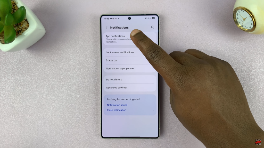 How To Change Message Notification Sound On Samsung Galaxy S25 / S25 Ultra