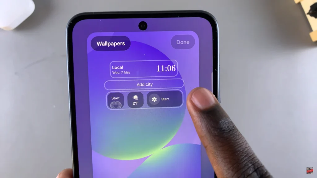 How To Add Multiple Clocks To Always On Display Of Samsung Galaxy A56