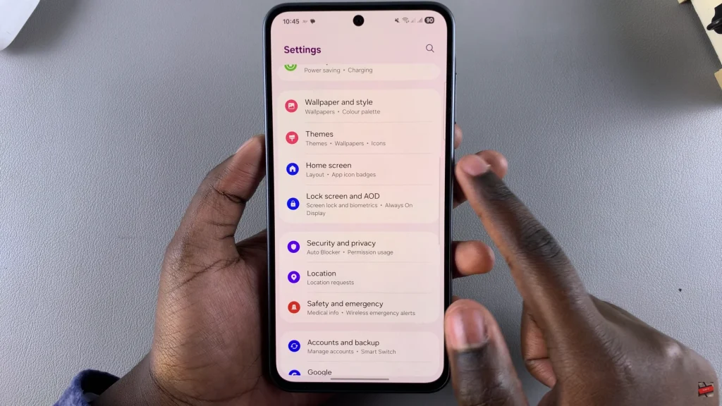 How To Add & Remove Widget Labels On Samsung Galaxy A56