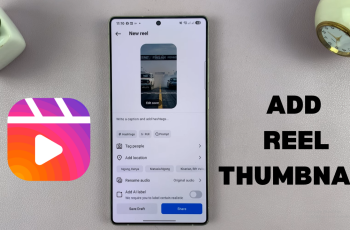 How To Add Thumbnail To Instagram Reel
