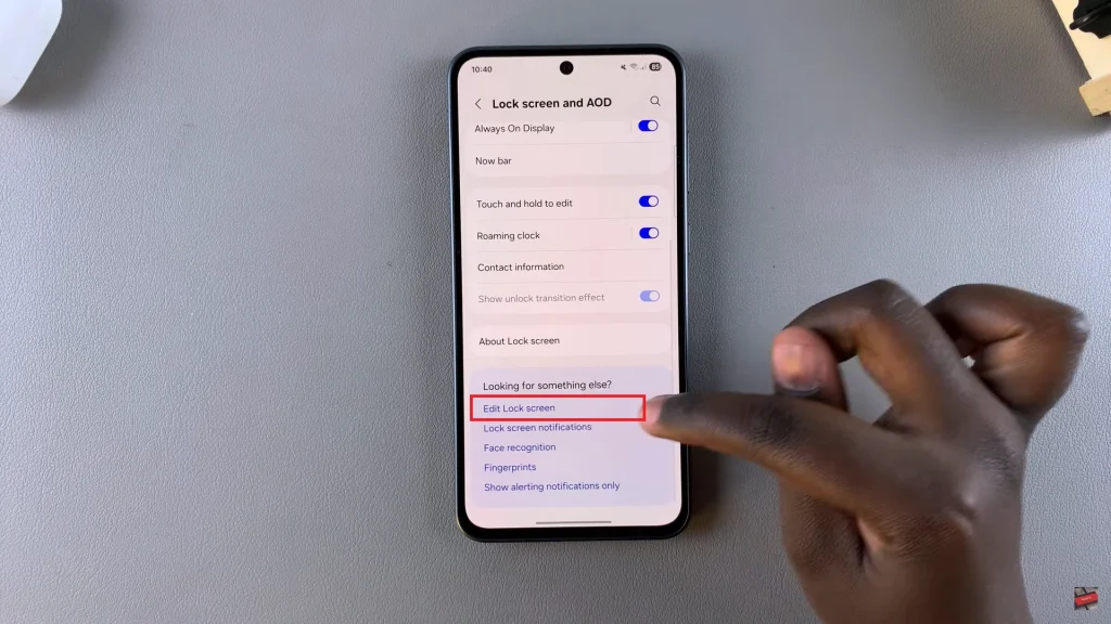 How To Add Weather Widget To Lock Screen Of Samsung Galaxy A56