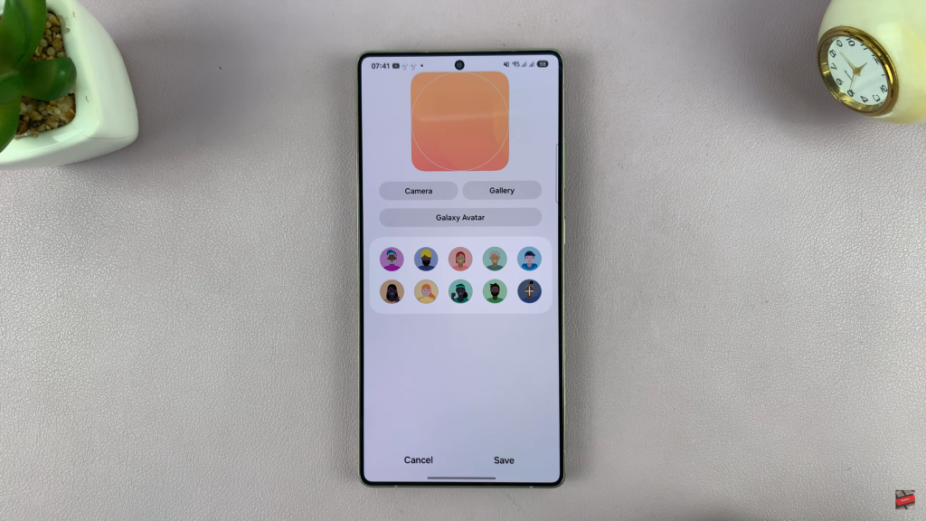 How To Add a Contact Photo On Samsung Galaxy S25 / S25 Ultra
