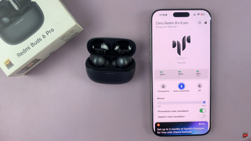 How To Adjust Noise Cancellation Level On Redmi Buds 6 Pro