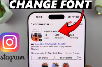 How To Change Font On Instagram Name