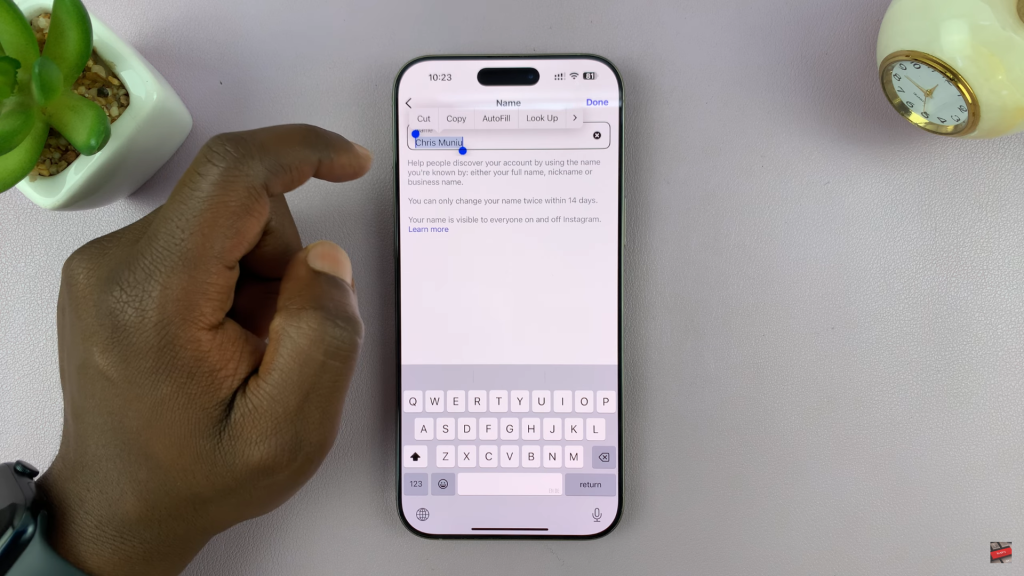 How To Change Font On Instagram Name