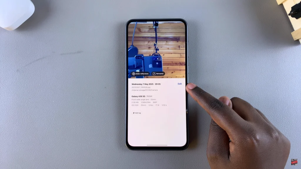 How To Change Photo Date On Samsung Galaxy A56