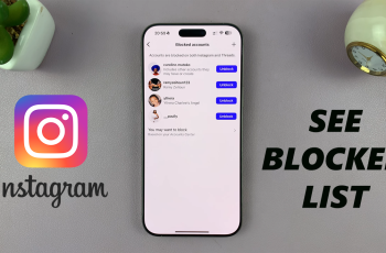 How To Check Blocked List On Instagram