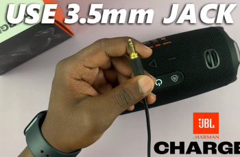 How To Connect 3.5mm Headphone Jack To JBL Charge 6 How To Connect 3.5mm Headphone Jack To JBL Charge 6