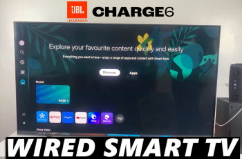 How To Connect JBL Charge 6 To Smart TV via Cable (Wired) How To Connect JBL Charge 6 To Smart TV via Cable (Wired)