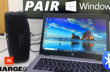 How To Connect JBL Charge 6 To Windows PC/Laptop via Bluetooth How To Connect JBL Charge 6 To Windows PC/Laptop via Bluetooth