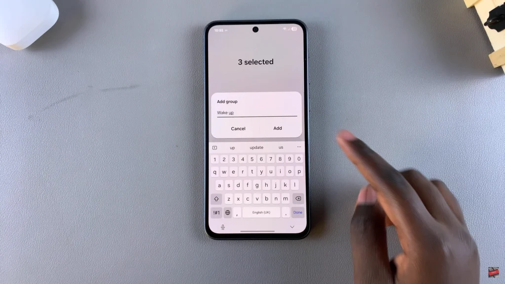 How To Create Alarm Group On Samsung Galaxy A56