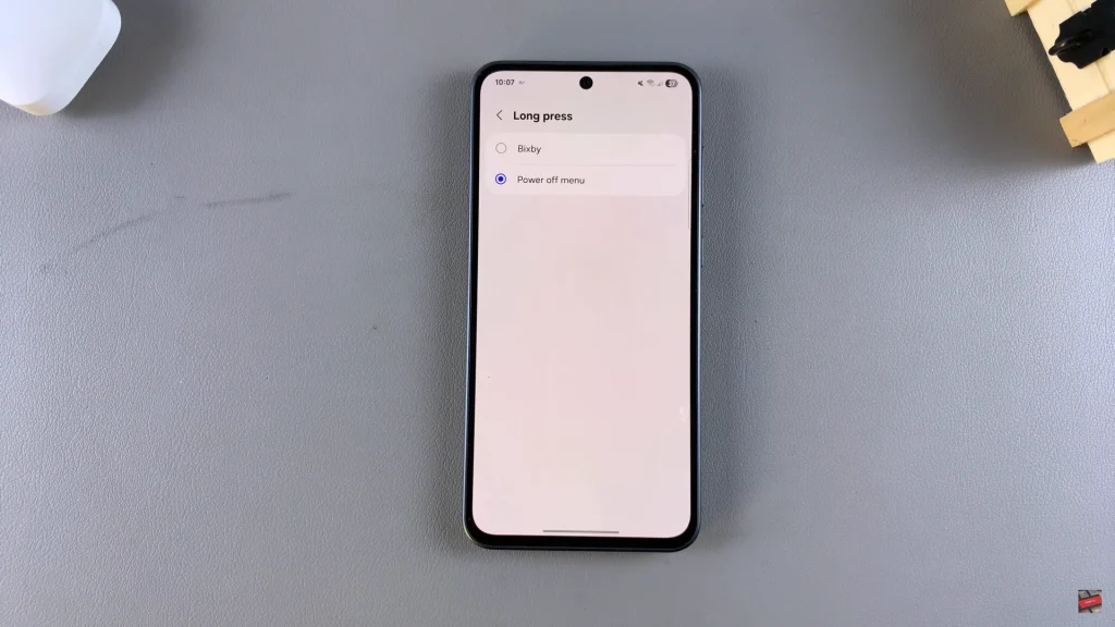How To Customize Side Button Long Press On Samsung Galaxy A56