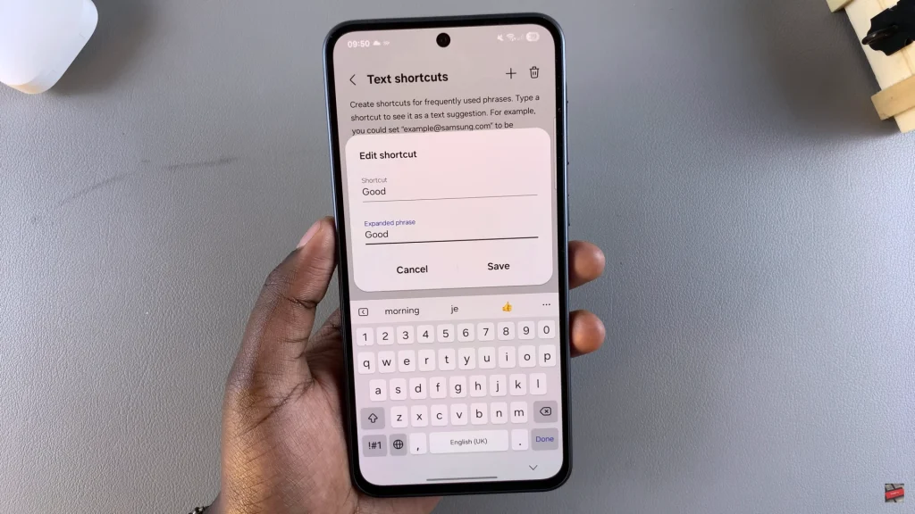 How To Customize Text Shortcuts On Samsung Galaxy A56
