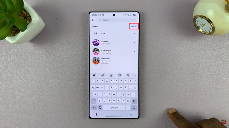 How To Delete Instagram Search History