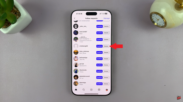 How To Deny Follow Request On Instagram