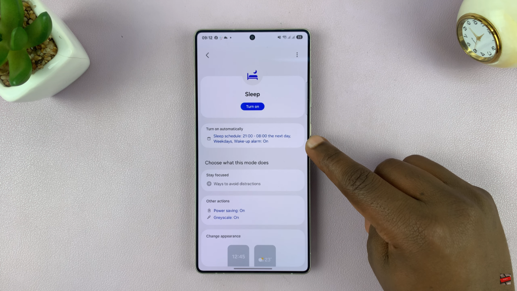 How To Disable Automatic Sleep Mode On Samsung Galaxy S25 / S25 Ultra