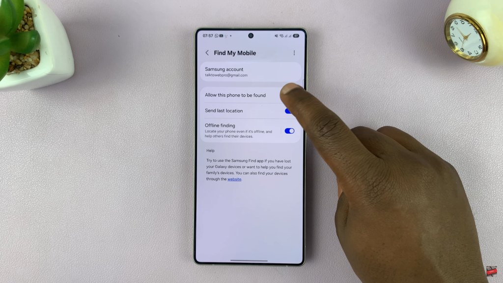 How To Disable (Turn OFF) Find My Mobile On Samsung Galaxy S25 & S25 Ultra