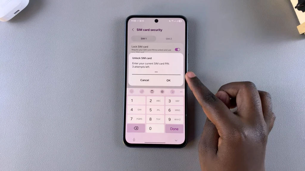 How To Disable SIM PIN On Samsung Galaxy A56