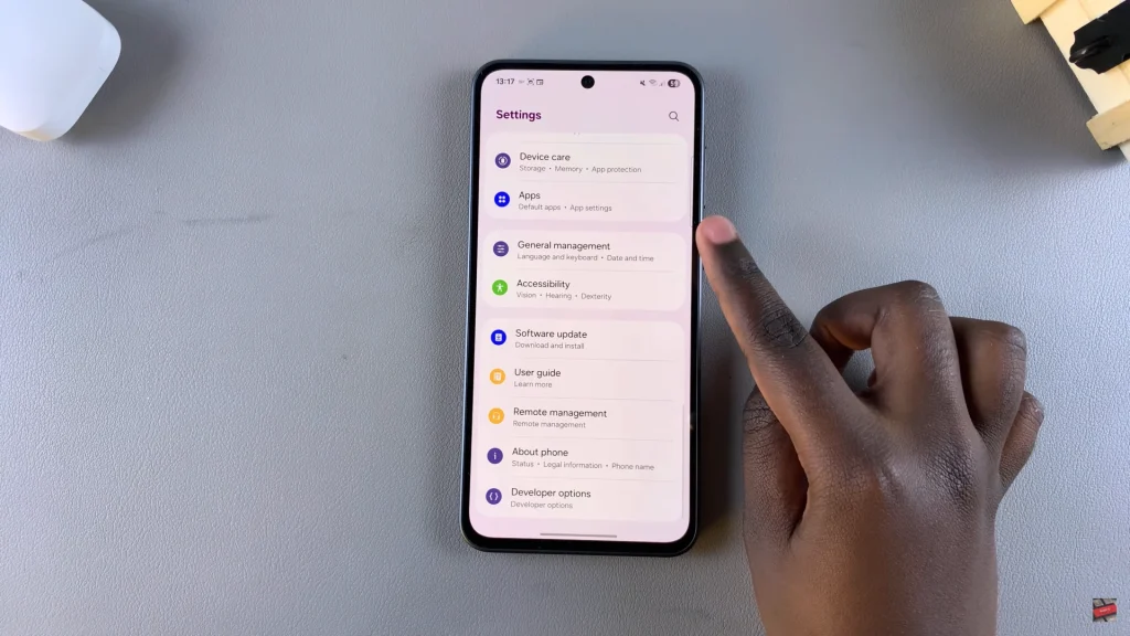 How To Disable Swipe To Type On Samsung Galaxy A56