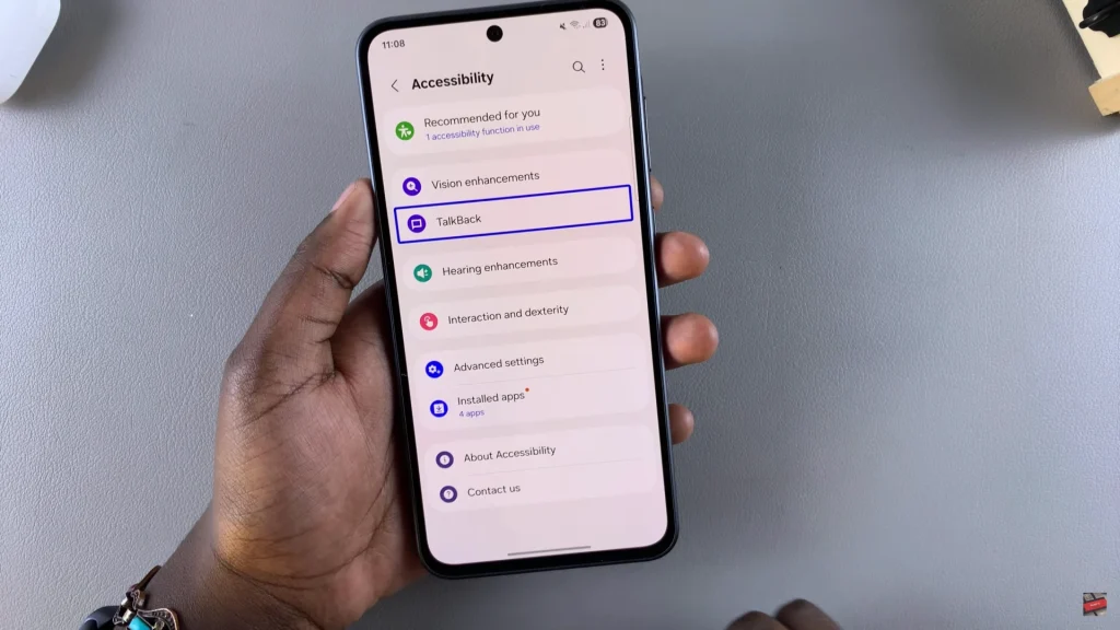 How To Disable TalkBack On Samsung Galaxy A56