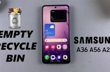 How To Empty Recycle Bin On Samsung Galaxy A26/A36/A56
