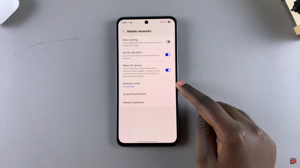 How To Enable 5G On Samsung Galaxy A56