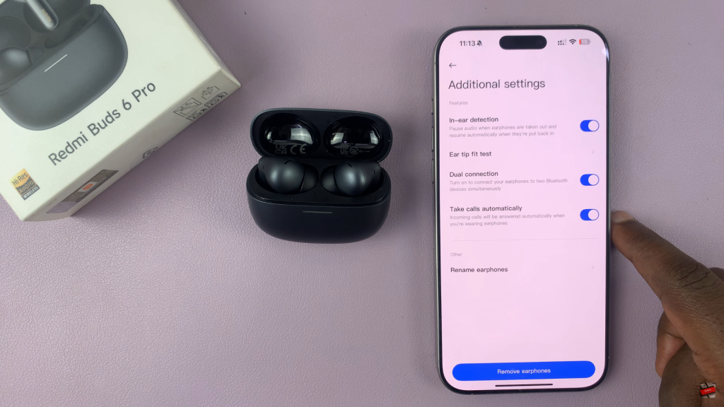 How To Enable / Disable Auto Answer Incoming Calls On Redmi Buds 6 Pro