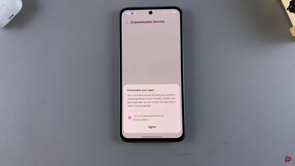 How To Enable Customization Service On Samsung Galaxy A56