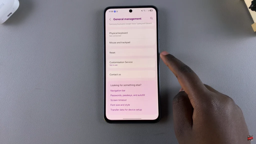 How To Enable Customization Service On Samsung Galaxy A56