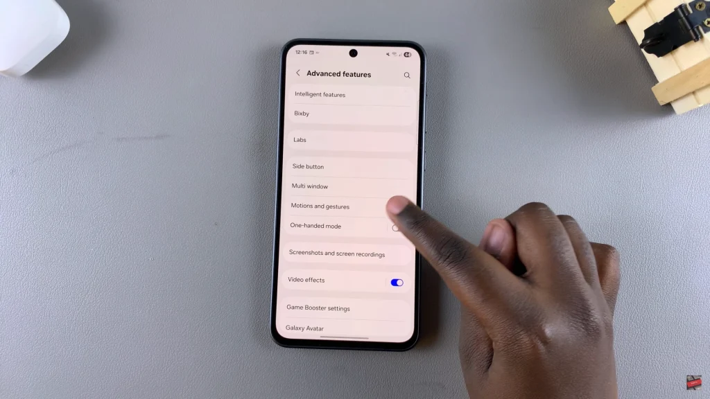 How To Enable Alert When Phone Is Picked Up On Galaxy A56