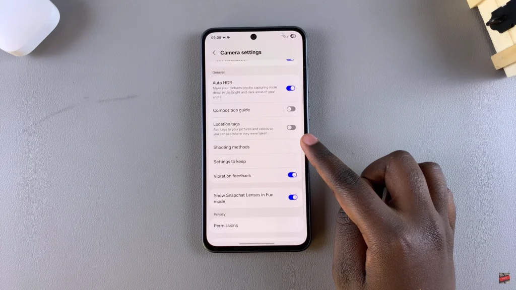 How To Enable Floating Shutter Button On Samsung Galaxy A56