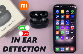 How To Enable / Disable In Ear Detection On Redmi Buds 6 Pro