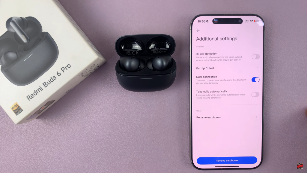 How To Enable / Disable In Ear Detection On Redmi Buds 6 Pro
