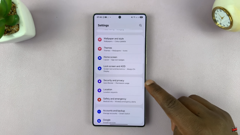 How To Enable Find My Mobile On Samsung Galaxy S25 / S25 Ultra