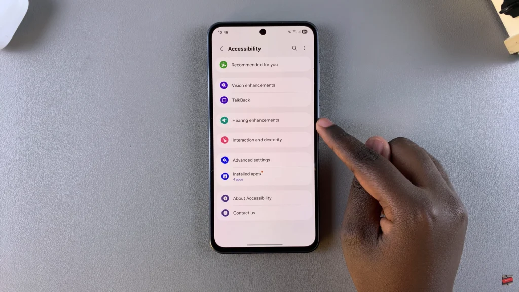 How To Enable Mono Audio On Samsung Galaxy A56
