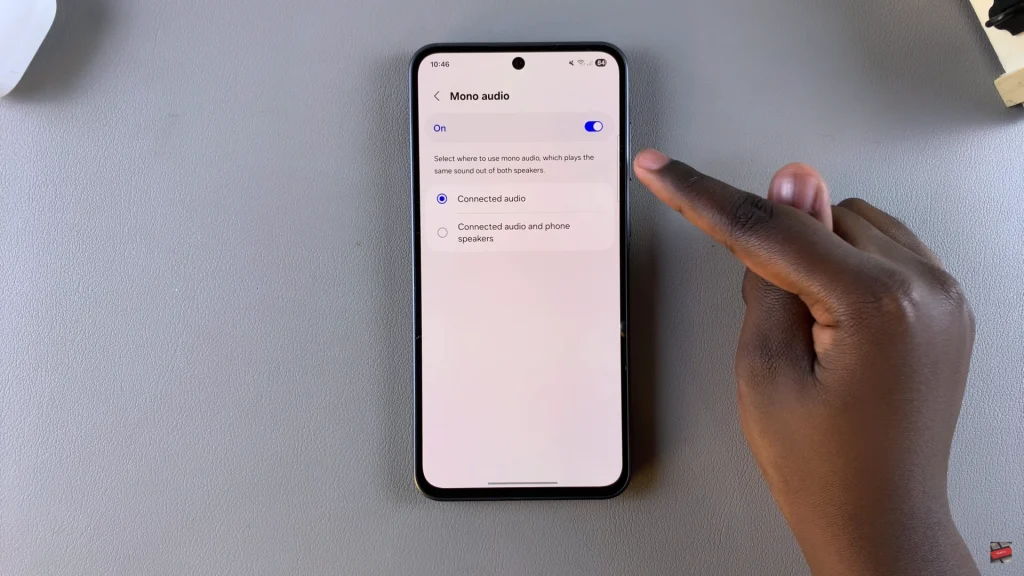 How To Enable Mono Audio On Samsung Galaxy A56