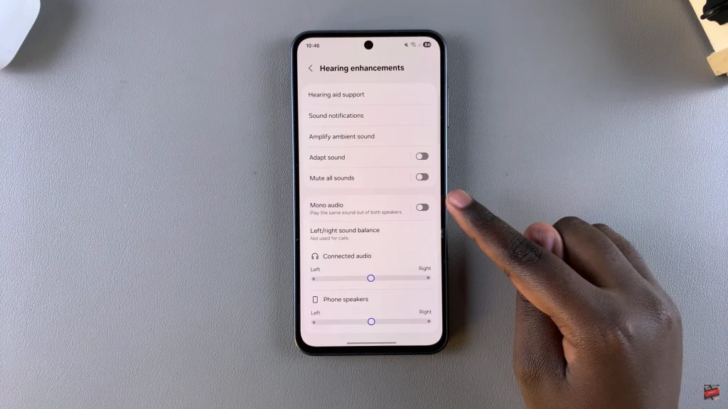 How To Disable Mono Audio On Samsung Galaxy A56