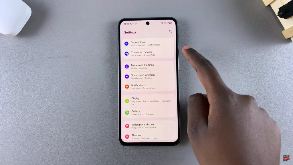 How To Enable Nearby Share On Samsung Galaxy A56