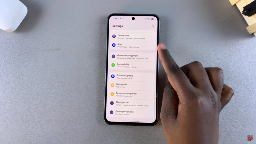 How To Enable Swipe To Type On Samsung Galaxy A56