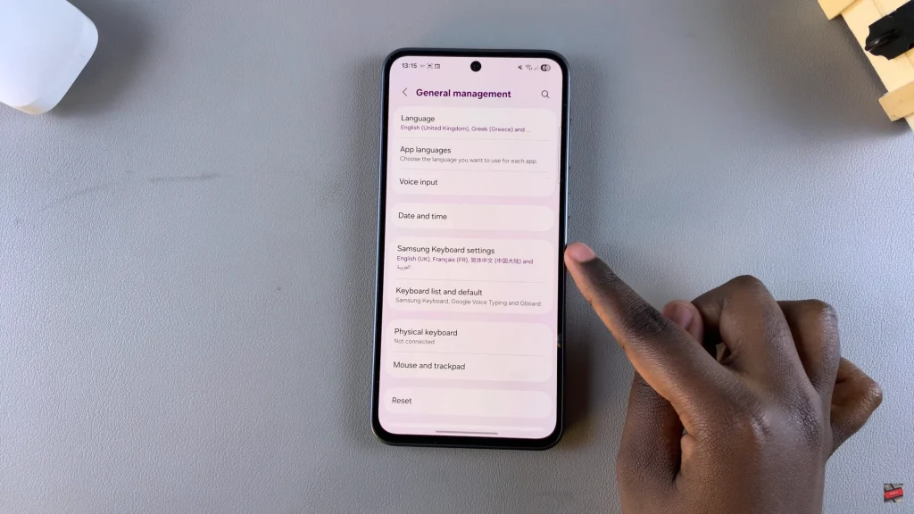 How To Enable Swipe To Type On Samsung Galaxy A56