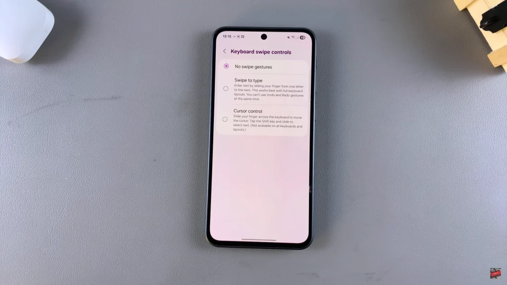 How To Enable Swipe To Type On Samsung Galaxy A56