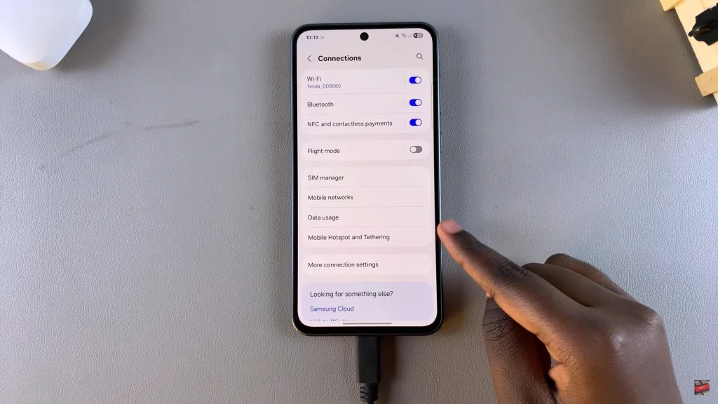 How To Enable USB Tethering On Samsung Galaxy A56
