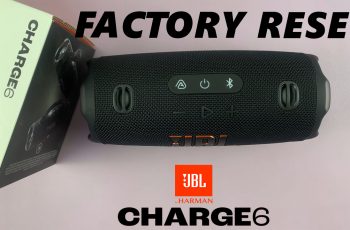 How To Factory Reset JBL Charge 6 How To Factory Reset JBL Charge 6