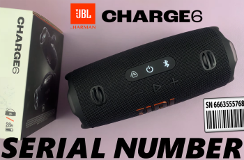 How To Find The Serial Number Of JBL Charge 6 How To Find The Serial Number Of JBL Charge 6