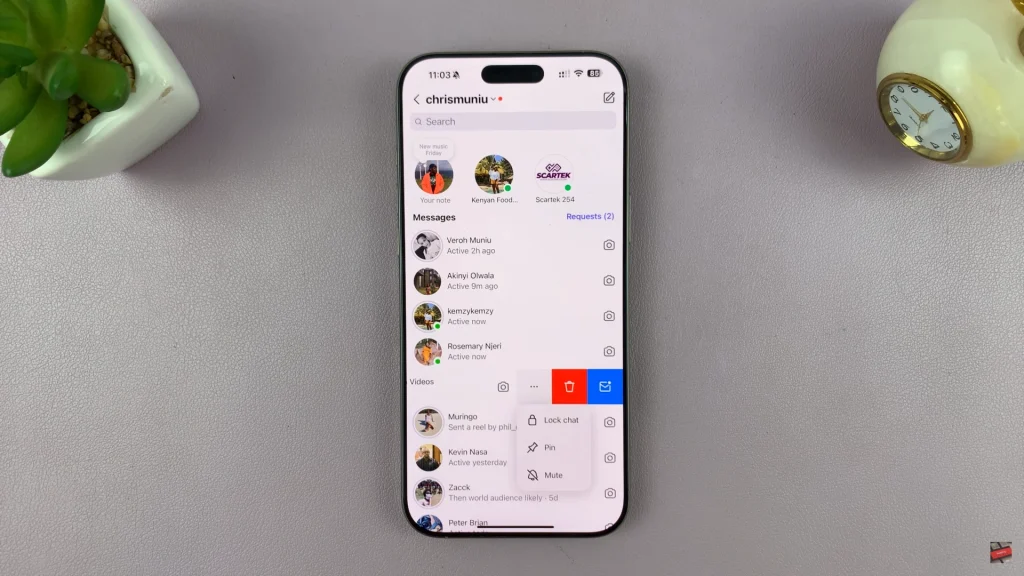 How To Hide Instagram Messages