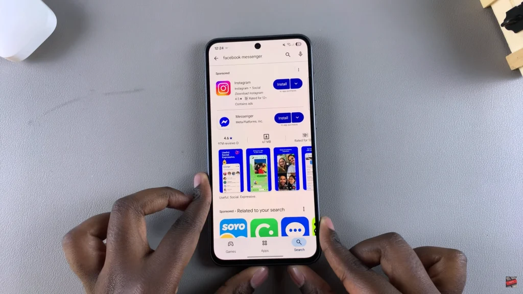 How To Install Facebook Messenger On Samsung Galaxy A56