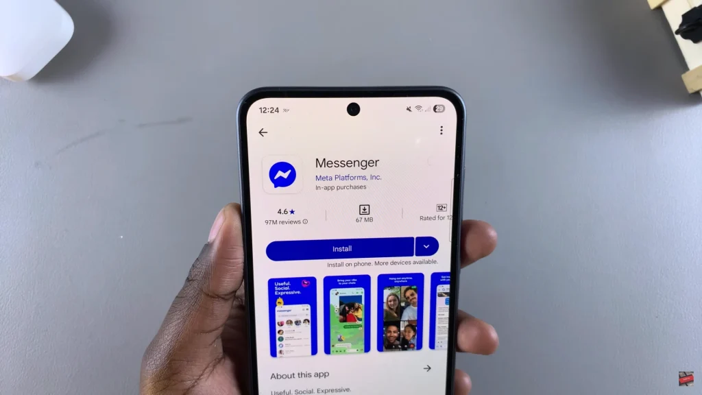 How To Install Facebook Messenger On Samsung Galaxy A56