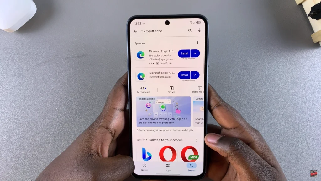 How To Install Microsoft Edge On Samsung Galaxy A56